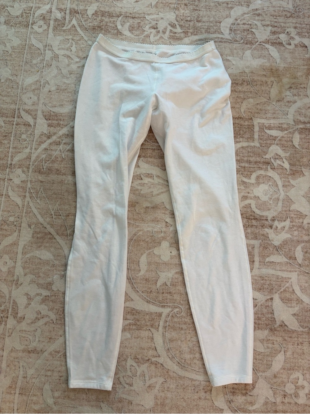 Patagonia White Women's Base layer thermals Size Small